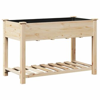 Tuin Bloempot Beige 115 x 59 x 76.5 cm Massief vurenhout 7