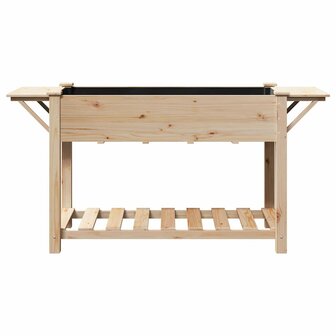 Tuin Bloempot Beige 155 x 59 x 76.5 cm Massief vurenhout 5
