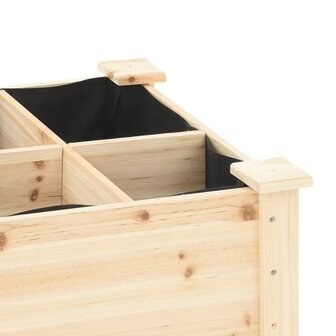 Tuin Bloempot Beige 71 x 37 x 76.5 cm Massief vurenhout 8