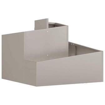 Tuin Bloempot Bruin 60 x 60 x 50 cm Cortenstaal 5