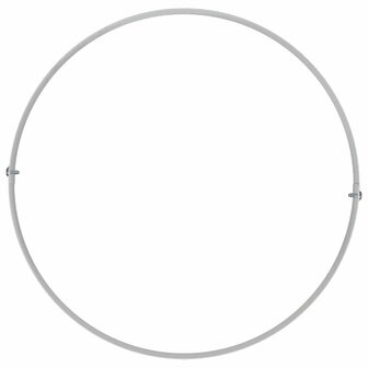 Tuin Bloempot Wit 30 x 30 x 20 cm Staal 6