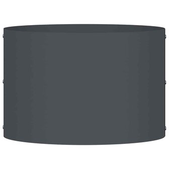 Tuin Bloempot Antraciet 30 x 30 x 20 cm Staal 5