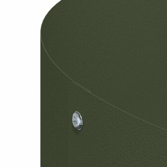 Tuin Bloempot Olijfgroen 30 x 30 x 20 cm Staal 7