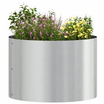 Tuin Bloempot Zilver 30 x 30 x 20 cm Gegalvaniseerd staal 3
