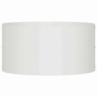 Tuin Bloempot Wit 40 x 40 x 20 cm Staal 5