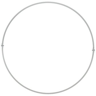 Tuin Bloempot Wit 40 x 40 x 20 cm Staal 6