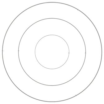 Tuin Bloempot Zilver 90 x 90 x 20 cm Gegalvaniseerd staal 8
