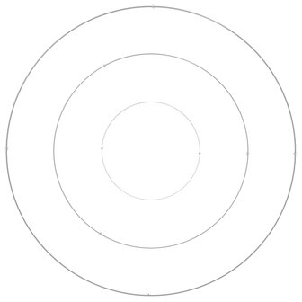 Tuin Bloempot Zilver 120 x 120 x 20 cm Roestvrij staal 8