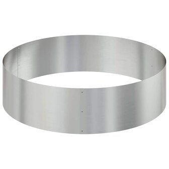 Tuin Bloempot Zilver 120 x 120 x 20 cm Gegalvaniseerd staal 6