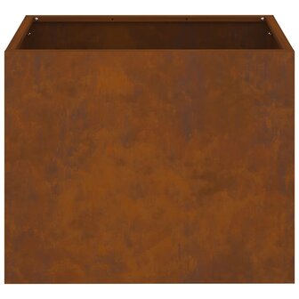 Tuin Bloempot Bruin 50 x 32 x 40 cm Verweerd staal 6