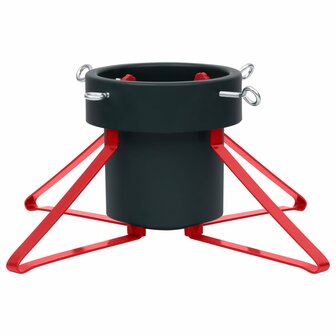Kerstboomstandaard 46x46x19 cm groen en rood 4