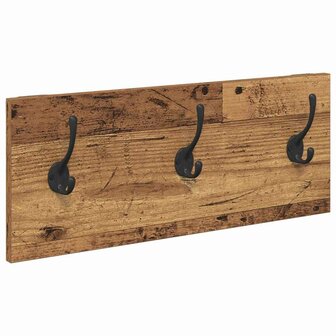 Halmeubelset met lade Oud hout 90 x 31 x 46,5 cm Bewerkt hout 6