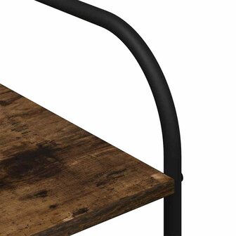 Kledingrek met plank Bruin 120 x 44 x 160 cm Bewerkt hout 9