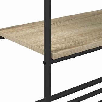 Kledingrek met planken Anders Sonoma eiken 60 x 30 x 171 cm 8
