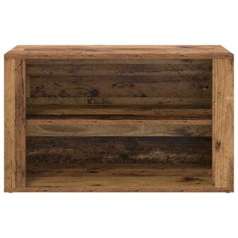Schoenenrek met plank Oud hout 75 x 35 x 45 cm Bewerkt hout 5
