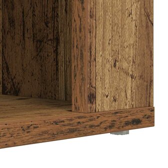 Schoenenrek met plank Oud hout 75 x 35 x 45 cm Bewerkt hout 8