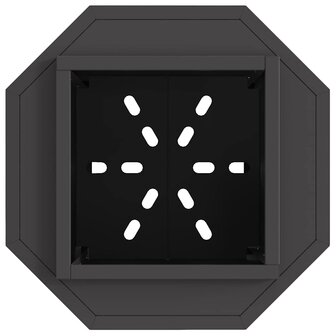 Vuurkorf Black 38 x 38 x 51 cm Cold-rolled steel 6