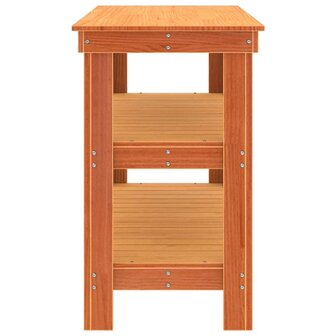 Werkbank Wasbruin 110.5 x 50 x 80 cm Massief grenenhout 6