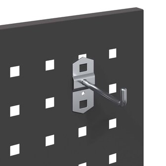 Gereedschapswagen Zwart 65 x 35 x 111 cm Koudgewalst staal 9