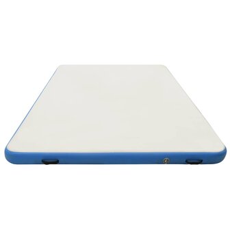 Vlot opblaasbaar 300x200x15 cm blauw en wit 4