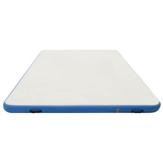 Vlot opblaasbaar 300x300x15 cm blauw en wit 4