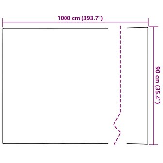 Zelfklevende Raamfolie Mat gestreept 90 x 1000 cm PVC 9