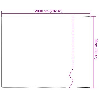 Zelfklevende Raamfolie Mat gestreept 90 x 2000 cm PVC 9
