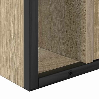 Badkamer spiegelkast Beige 60 x 16 x 60 cm Bewerkt hout 9