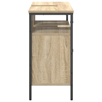 Badkamerkast Beige 60 x 30 x 60 cm Bewerkt hout 6