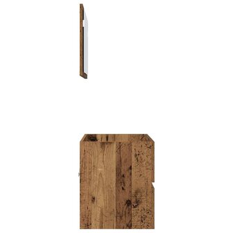 Badkamermeubelset 2 pcs Oud Hout 57 x 37 x 45 cm Bewerkt hout 9