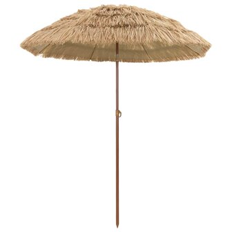 Strandparasol Bruin &Oslash; 160 x 196 cm Staal 2