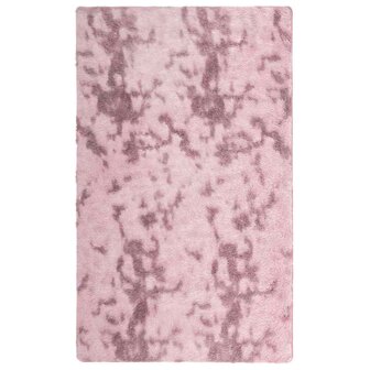 Hoogpolig vloerkleed NAVARRA 80x150 cm polyester stoffig roze 2