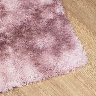 Hoogpolig vloerkleed NAVARRA 80x150 cm polyester stoffig roze 4