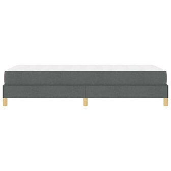 Boxspring bed Donkergrijs en Bruin 80 x 200 cm 7