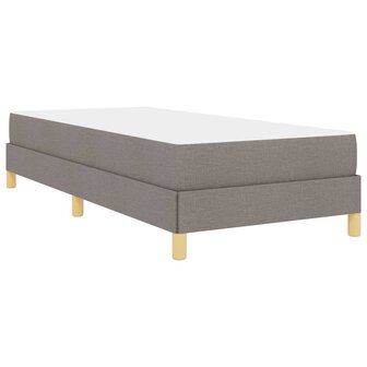 Boxspring bed Taupe en Bruin 80 x 200 cm 8