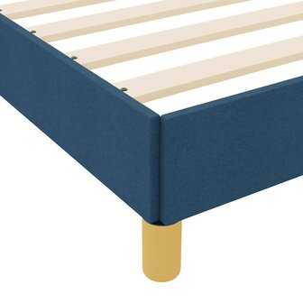 Boxspring bed Blauw en Bruin 80 x 200 cm 9