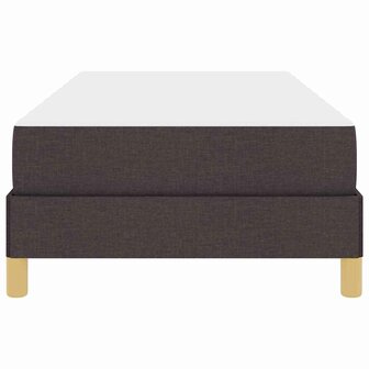Boxspring bed Bruin 90 x 200 cm Stof en Engineered Hout 6