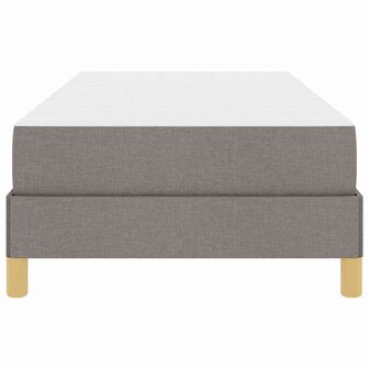 Boxspring bed Taupe en Bruin 100 x 200 cm 6