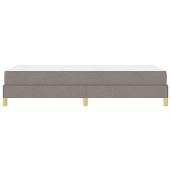 Boxspring bed Taupe en Bruin 100 x 200 cm 7
