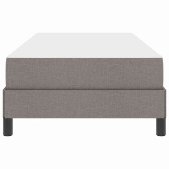 Boxspring bed met matras Taupe 80 x 200 cm Stof 6