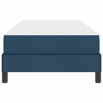 Boxspring bed met matras Blauw 80 x 200 cm Stof 6