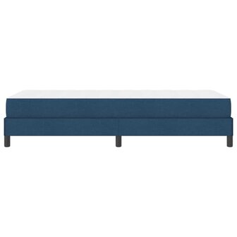 Boxspring bed met matras Blauw 80 x 200 cm Stof 7