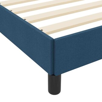 Boxspring bed met matras Blauw 90 x 190 cm Stof 9