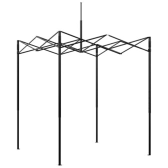 Kas met dak Groen 200 x 200 x 300 cm Staal 5