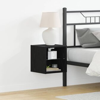 TV-kast Zwart 30 x 28.5 x 30 cm Bewerkt hout 1