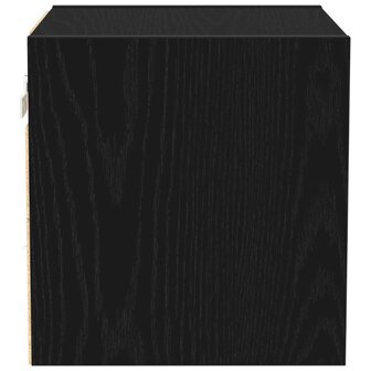 TV-kast Zwart 30 x 28.5 x 30 cm Bewerkt hout 7