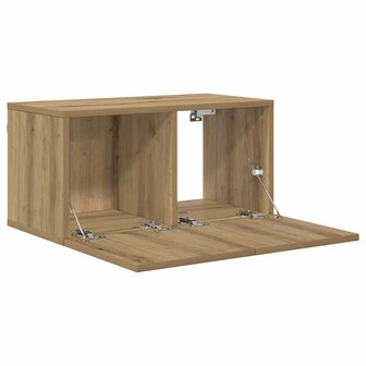 TV-kast Bruin 60 x 30 x 30 cm Bewerkt hout 5