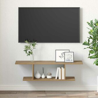 TV-kast Bruin 103 x 30 x 26,5 cm Bewerkt hout 4