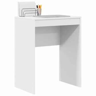 Bureau Wit 60 x 40 x 76 cm Bewerkt hout 3