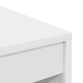 Bureau Wit 60 x 40 x 76 cm Bewerkt hout 8